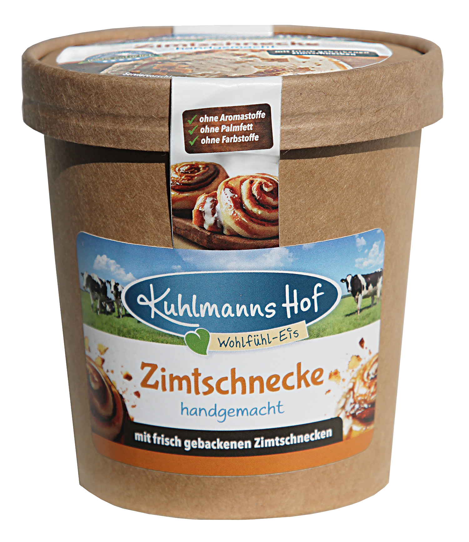 Zimtschnecke-Eis